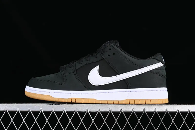 All Categories Nk SB Dunk Series Nk SB Dunk Low Low-top sneakers Nk SB Dunk Low "Black Gum" Raw rubber black and white SB low-top casual sneakers CD2563-006